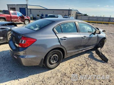 Trzecie zdjęcie samochodu z tyłu: 2012 HONDA CIVIC LX VIN:19XFB2F52CE087477 - miniatura