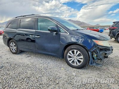Czwarte zdjęcie samochodu z boku: 2015 HONDA ODYSSEY EXL VIN:5FNRL5H68FB085071 - miniatura