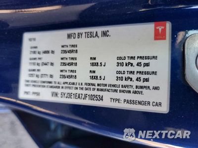 Zdjęcie 12 z 12 samochodu: 2018 TESLA MODEL 3 VIN:5YJ3E1EA7JF102534 - miniatura