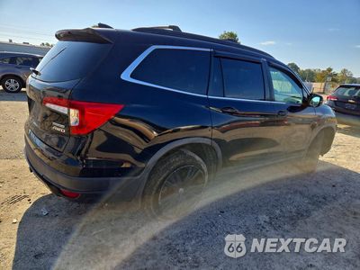 Trzecie zdjęcie samochodu z tyłu: 2021 HONDA PILOT SE VIN:5FNYF6H20MB016538 - miniatura