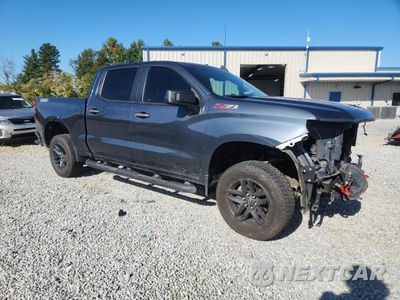 Czwarte zdjęcie samochodu z boku: 2022 CHEVROLET SILVERADO LTD K1500 TRAIL BOSS CUSTOM VIN:1GCPYCEK0NZ118068 - miniatura
