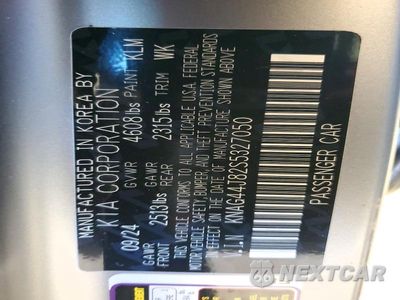 Zdjęcie 12 z 12 samochodu: 2025 KIA K5 GT VIN:KNAG44J82S5327050 - miniatura