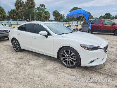 Czwarte zdjęcie samochodu z boku: 2016 MAZDA 6 GRAND TOURING VIN:JM1GJ1W54G1442286 - miniatura