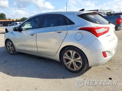 Drugie zdjęcie samochodu z przodu: 2014 HYUNDAI ELANTRA GT BASE VIN:KMHD35LH7EU165031 - miniatura