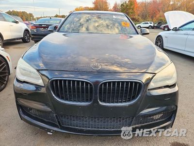 Piąte zdjęcie samochodu w środku: 2013 BMW 750 LI VIN:WBAYE8C52DDE22151 - miniatura