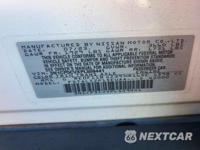 Zdjęcie 12 z 12 samochodu: 2023 NISSAN KICKS SV VIN:3N1CP5CVXPL559441 - miniatura