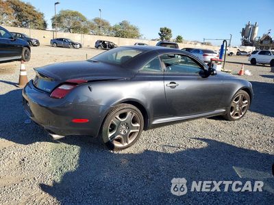 Trzecie zdjęcie samochodu z tyłu: 2007 LEXUS SC 430 VIN:JTHFN45Y279012513 - miniatura