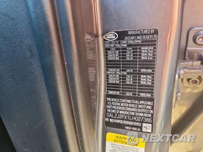 Zdjęcie 12 z 12 samochodu: 2020 LAND ROVER RANGE ROVER EVOQUE S VIN:SALZJ2FX1LH027386 - miniatura