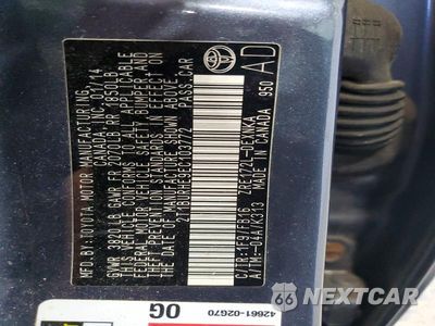 Zdjęcie 12 z 12 samochodu: 2014 TOYOTA COROLLA LE VIN:2T1BURHE9EC103772 - miniatura