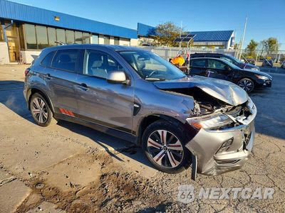Czwarte zdjęcie samochodu z boku: 2022 MITSUBISHI OUTLANDER SPORT ES VIN:JA4APUAU3NU015515 - miniatura
