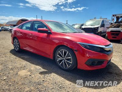 Czwarte zdjęcie samochodu z boku: 2017 HONDA CIVIC EX VIN:2HGFC1F31HH632796 - miniatura