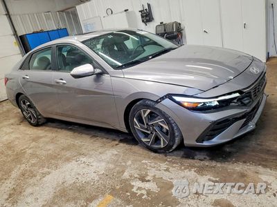 Czwarte zdjęcie samochodu z boku: 2025 HYUNDAI ELANTRA SEL VIN:KMHLS4DG6SU936704 - miniatura