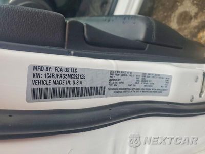 Zdjęcie 13 z 13 samochodu: 2021 JEEP GRAND CHEROKEE LAREDO VIN:1C4RJFAG5MC593135 - miniatura