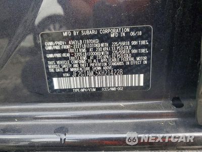 Zdjęcie 13 z 13 samochodu: 2019 SUBARU CROSSTREK LIMITED VIN:JF2GTAMC5KH214228 - miniatura