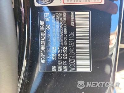 Zdjęcie 12 z 12 samochodu: 2019 MERCEDES-BENZ E 300 VIN:WDDZF4JB9KA521606 - miniatura