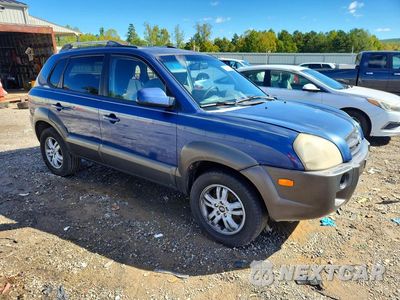 Czwarte zdjęcie samochodu z boku: 2006 HYUNDAI TUCSON GLS VIN:KM8JN72D66U421376 - miniatura