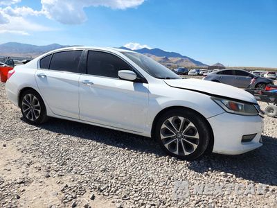 Czwarte zdjęcie samochodu z boku: 2015 HONDA ACCORD SPORT VIN:1HGCR2F53FA168401 - miniatura
