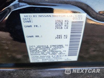 Zdjęcie 13 z 13 samochodu: 2023 NISSAN ALTIMA SV VIN:1N4BL4DV5PN378928 - miniatura