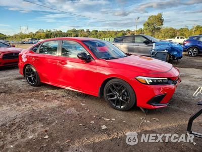 Czwarte zdjęcie samochodu z boku: 2023 HONDA CIVIC SPORT VIN:2HGFE2F57PH564861 - miniatura