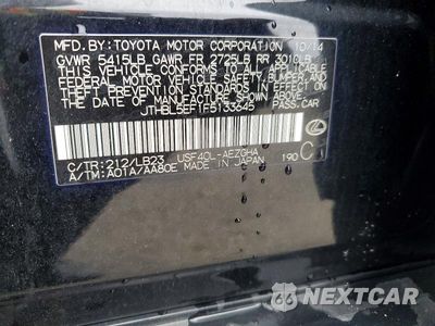 Zdjęcie 12 z 12 samochodu: 2015 LEXUS LS 460 VIN:JTHBL5EF1F5133645 - miniatura