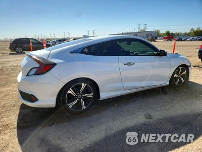 Trzecie zdjęcie samochodu z tyłu: 2018 HONDA CIVIC TOURING VIN:2HGFC3B95JH354285 - miniatura