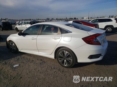 Drugie zdjęcie samochodu z przodu: 2016 HONDA CIVIC EXL VIN:19XFC1F7XGE206617 - miniatura