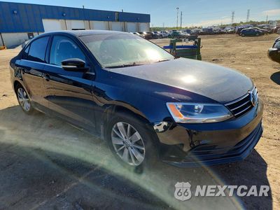 Czwarte zdjęcie samochodu z boku: 2016 VOLKSWAGEN JETTA SE VIN:3VWD67AJ3GM311717 - miniatura