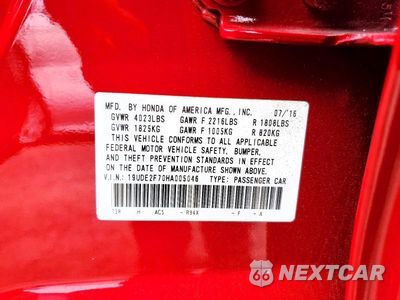 Zdjęcie 13 z 13 samochodu: 2017 ACURA ILX PREMIUM VIN:19UDE2F70HA005046 - miniatura