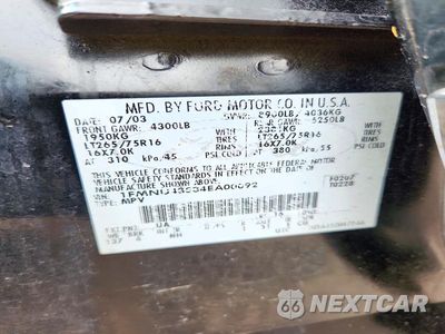 Zdjęcie 13 z 13 samochodu: 2004 FORD EXCURSION LIMITED VIN:1FMNU43S34EA00092 - miniatura
