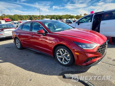 Czwarte zdjęcie samochodu z boku: 2023 HYUNDAI SONATA SEL VIN:KMHL14JA3PA283034 - miniatura