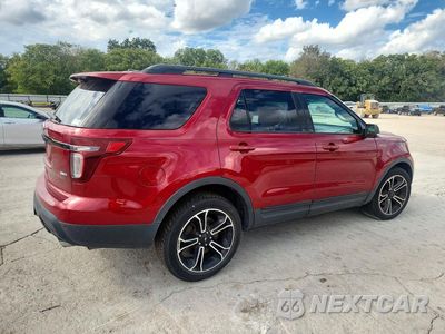 Trzecie zdjęcie samochodu z tyłu: 2015 FORD EXPLORER SPORT VIN:1FM5K8GT6FGA53179 - miniatura