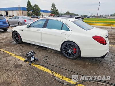 Drugie zdjęcie samochodu z przodu: 2018 MERCEDES-BENZ S 63 AMG 4MATIC VIN:WDDUG8JB9JA395731 - miniatura
