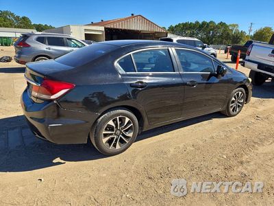 Trzecie zdjęcie samochodu z tyłu: 2015 HONDA CIVIC EX VIN:19XFB2F8XFE097169 - miniatura