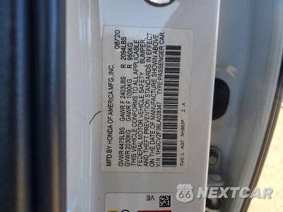 Zdjęcie 13 z 13 samochodu: 2020 HONDA ACCORD SPORT VIN:1HGCV2F36LA028347 - miniatura