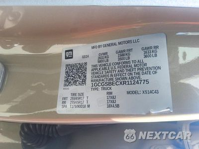 Zdjęcie 12 z 13 samochodu: 2024 CHEVROLET COLORADO VIN:1GCGSBECXR1124775 - miniatura