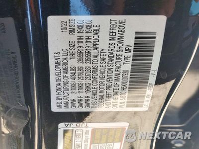 Zdjęcie 13 z 13 samochodu: 2022 ACURA RDX TECHNOLOGY VIN:5J8TC1H5XNL007930 - miniatura
