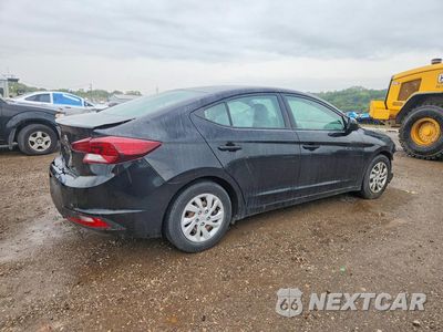 Trzecie zdjęcie samochodu z tyłu: 2019 HYUNDAI ELANTRA SE VIN:5NPD74LF2KH463610 - miniatura