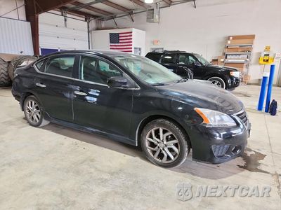 Czwarte zdjęcie samochodu z boku: 2013 NISSAN SENTRA S VIN:3N1AB7AP9DL764847 - miniatura
