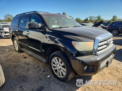 Czwarte zdjęcie samochodu z boku: 2008 TOYOTA SEQUOIA PLATINUM VIN:5TDBY67A78S018488 - miniatura