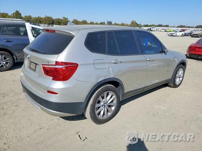 Trzecie zdjęcie samochodu z tyłu: 2013 BMW X3 XDRIVE28I VIN:5UXWX9C53D0D01290 - miniatura