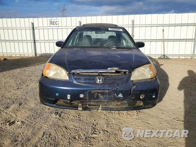 Piąte zdjęcie samochodu w środku: 2001 HONDA CIVIC EX VIN:2HGES25791H561863 - miniatura
