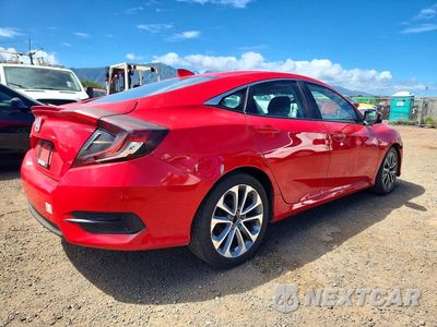 Trzecie zdjęcie samochodu z tyłu: 2017 HONDA CIVIC EX VIN:2HGFC1F31HH632796 - miniatura