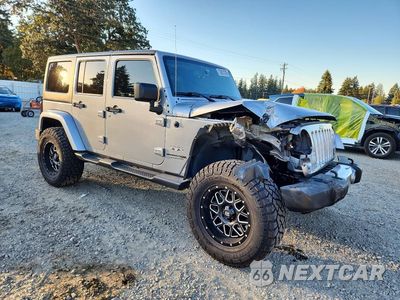 Czwarte zdjęcie samochodu z boku: 2018 JEEP WRANGLER UNLIMITED SAHARA VIN:1C4HJWEG7JL872961 - miniatura