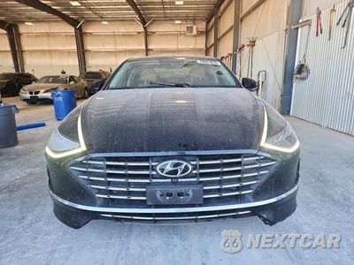 Piąte zdjęcie samochodu w środku: 2021 HYUNDAI SONATA HYBRID LIMITED VIN:KMHL54JJXMA024007 - miniatura
