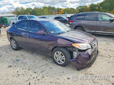Czwarte zdjęcie samochodu z boku: 2009 HYUNDAI ELANTRA GLS VIN:KMHDU46D29U784951 - miniatura