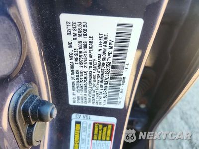 Zdjęcie 13 z 13 samochodu: 2012 HONDA CR-V LX VIN:5J6RM4H37CL028053 - miniatura
