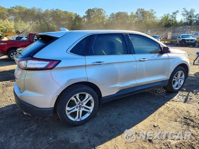 Trzecie zdjęcie samochodu z tyłu: 2018 FORD EDGE TITANIUM VIN:2FMPK4K97JBB75773 - miniatura