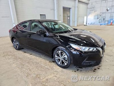 Czwarte zdjęcie samochodu z boku: 2023 NISSAN SENTRA SV VIN:3N1AB8CV2PY250721 - miniatura