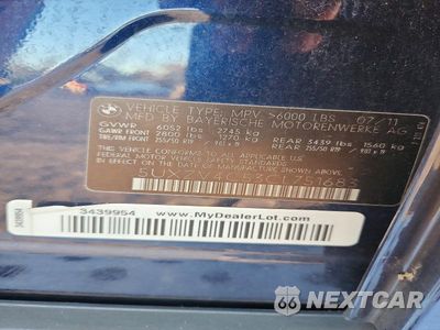 Zdjęcie 13 z 13 samochodu: 2012 BMW X5 XDRIVE35I VIN:5UXZV4C53CL751683 - miniatura