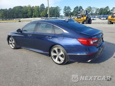 Drugie zdjęcie samochodu z przodu: 2018 HONDA ACCORD TOURING VIN:1HGCV1F93JA107888 - miniatura